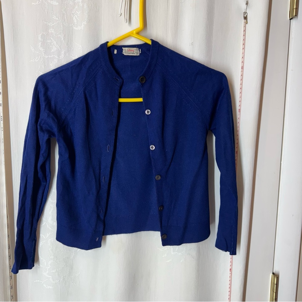 Vintage Girl's St. Michael - Courtelle- Cardigan Sweater